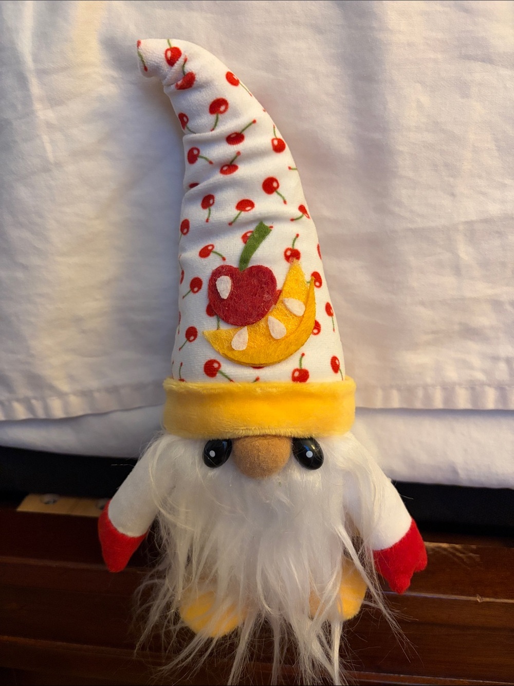 Hug Feel The Love - Cherry Gnome 10 Inch’s Tall holiday decor